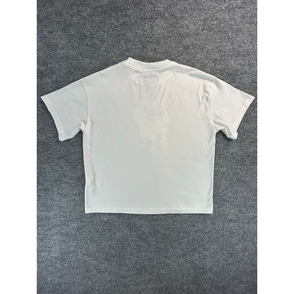 Nike Chihuahua Dog Graphic T Shirt Women's Large White Purple Loose Fit NWOT - Picture 2 of 6